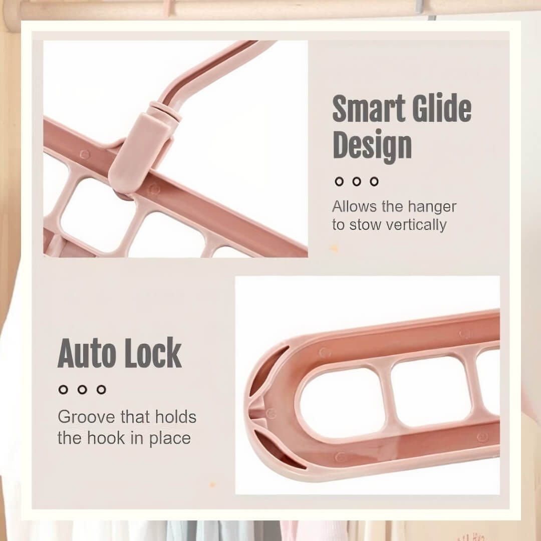 70% OFF TODAY Space Saving Clothes Hangers