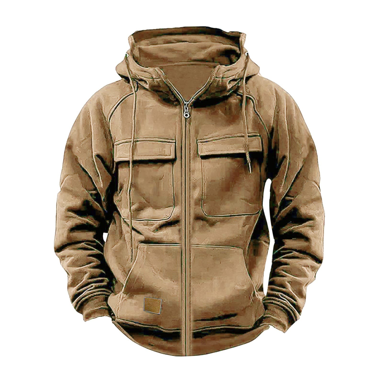Last Day 60% Off - Men's Loose Fit Half Zip Sweatshirt Hoodie