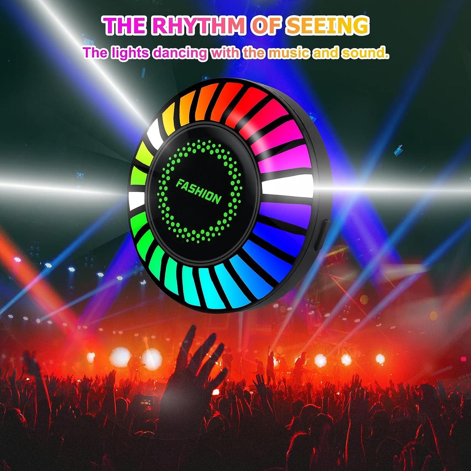 Hot Sale Car Voice-Activated Rhythm Light