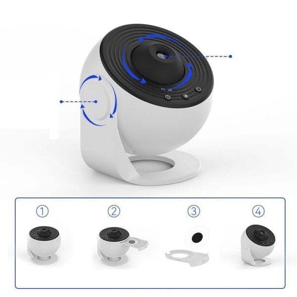 Planetarium Space Projector – Project the universe into your room.