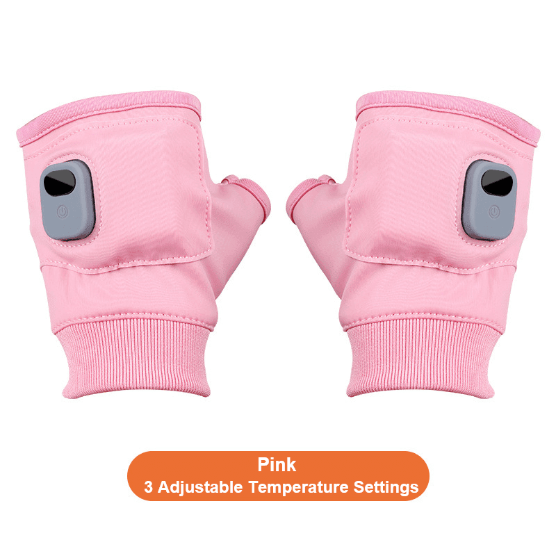 Hot Sales - 49% OFFSmart Thermostatic Heated Fingerless Gloves
