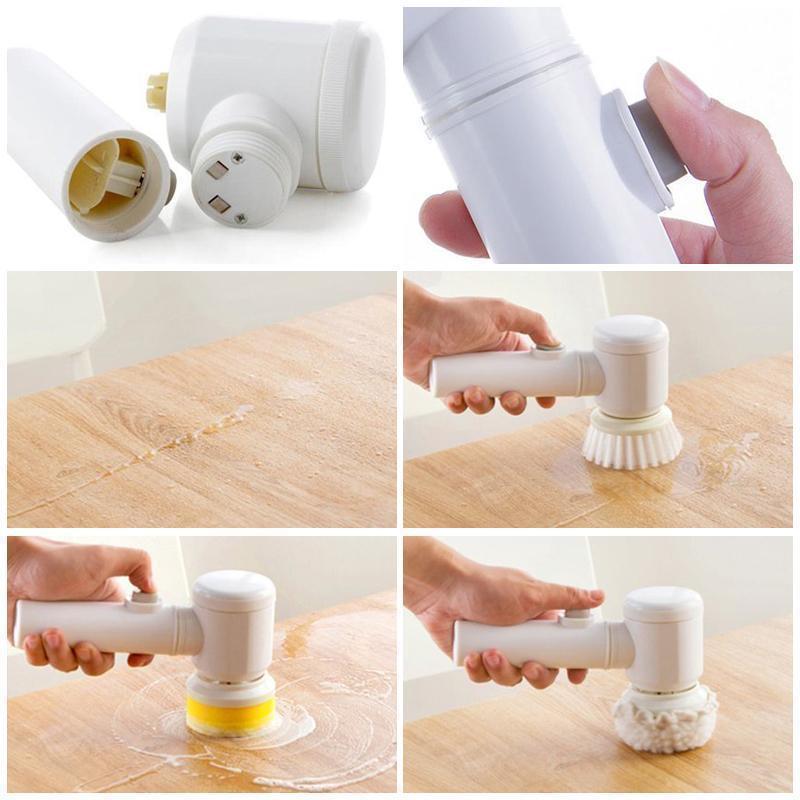 LAST DAY PROMOTION 63% OFF Magic Electric Cleaning Brush USB rechargeable