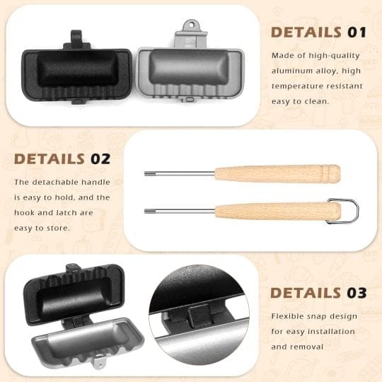 Summer Hot Sale 48% OFF-Removable Sandwich Baking Tray