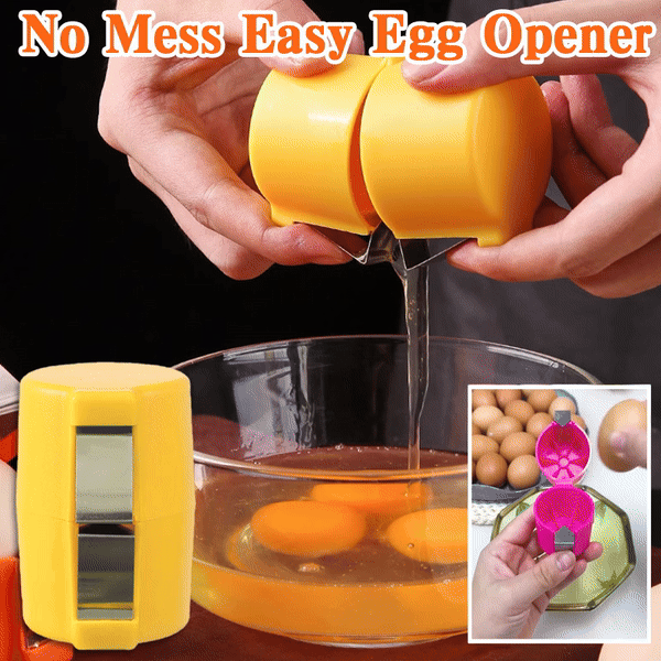 2024 SALE - No Mess Easy Egg Opener