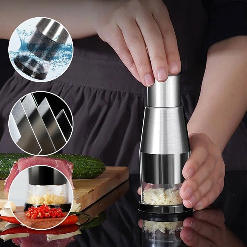 (Summer Hot Sale48% OFF )Pressed Garlic Chopper