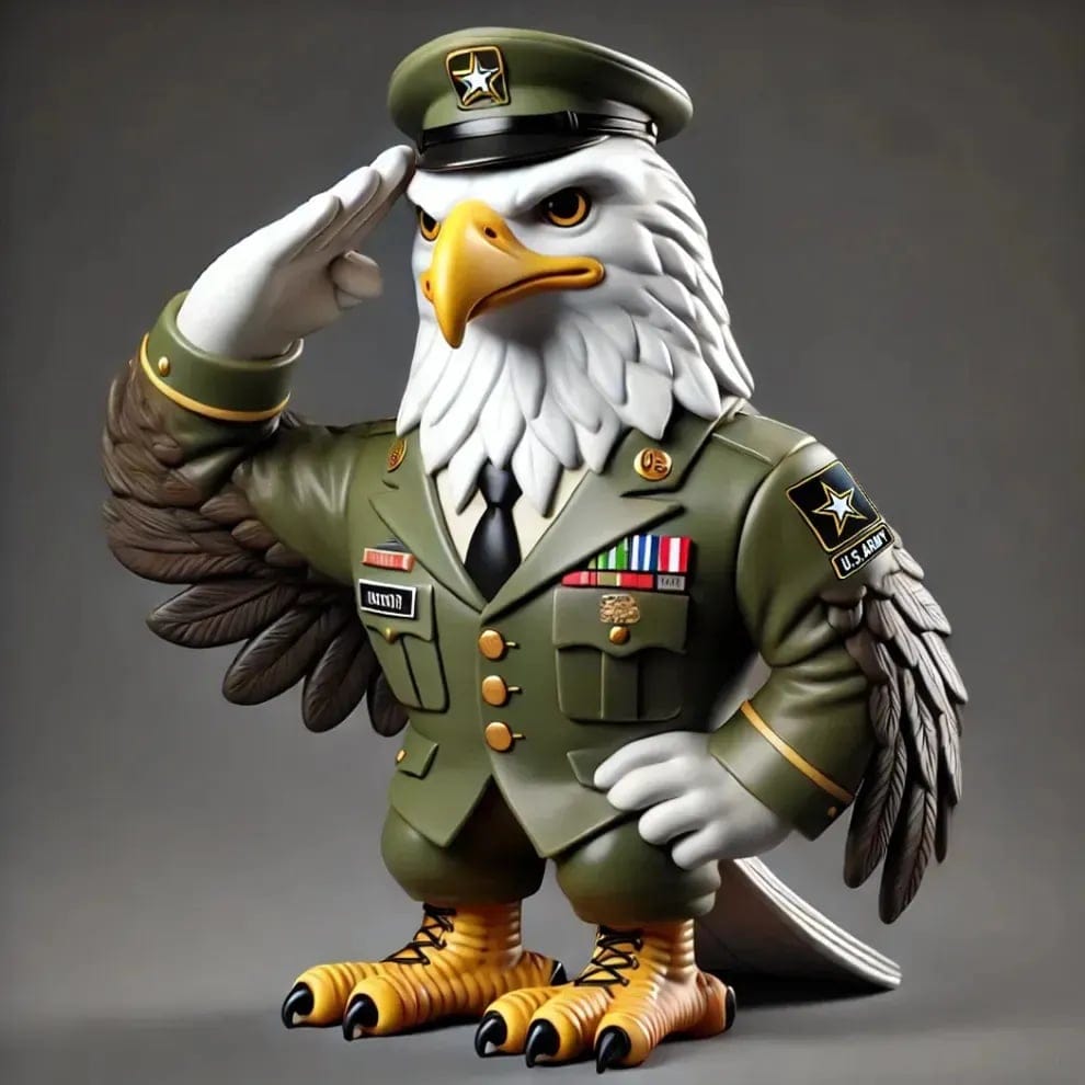 Veteran Tribute Eagle