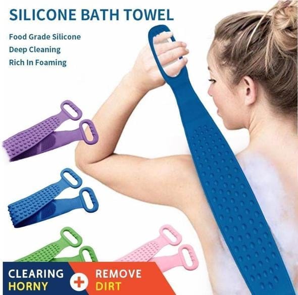 (Summer Sale- 50% OFF) Silicone Bath Towel (Buy More Save More)