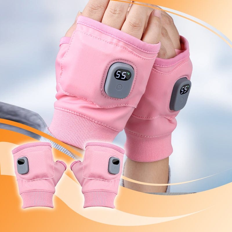 Hot Sales - 49% OFFSmart Thermostatic Heated Fingerless Gloves