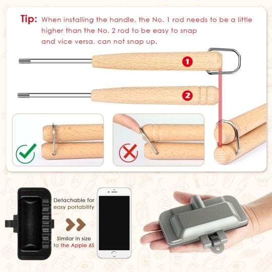 Summer Hot Sale 48% OFF-Removable Sandwich Baking Tray