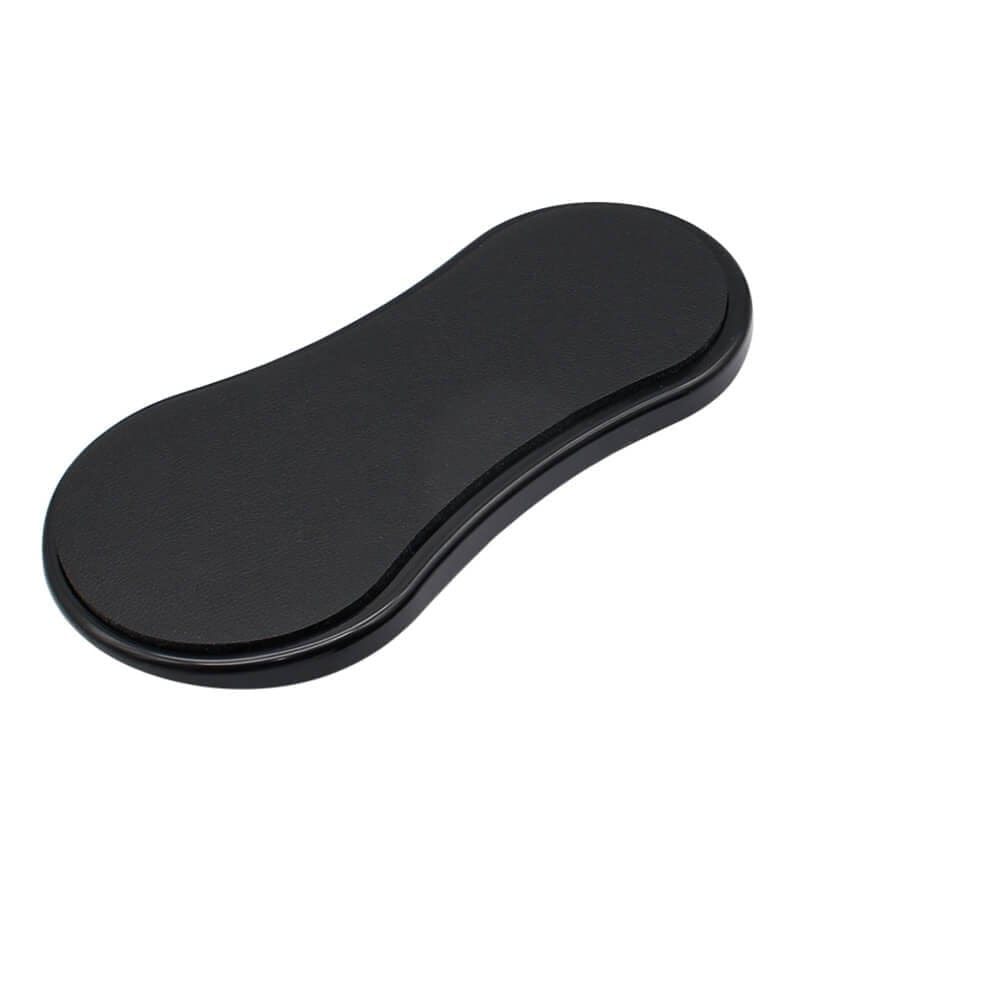 Desktop computer armrest adjustable wrist support pad