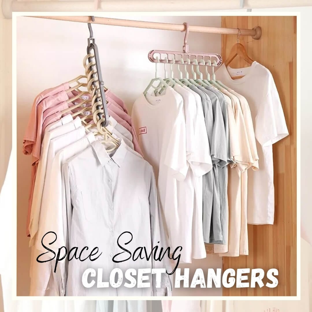 70% OFF TODAY Space Saving Clothes Hangers
