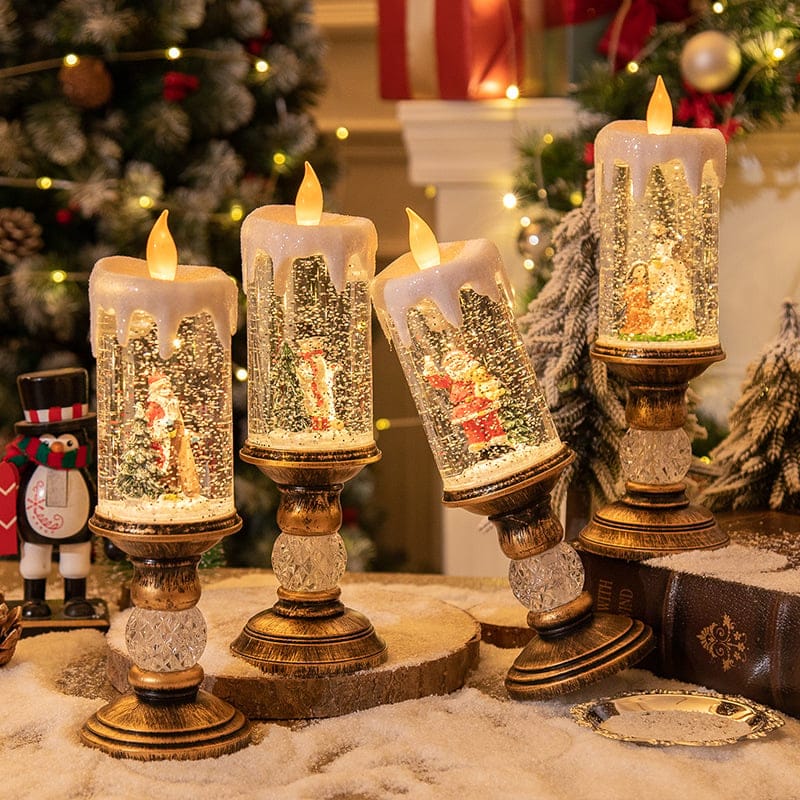 Christmas Promotion 50% OFFChristmas Candle Night Light