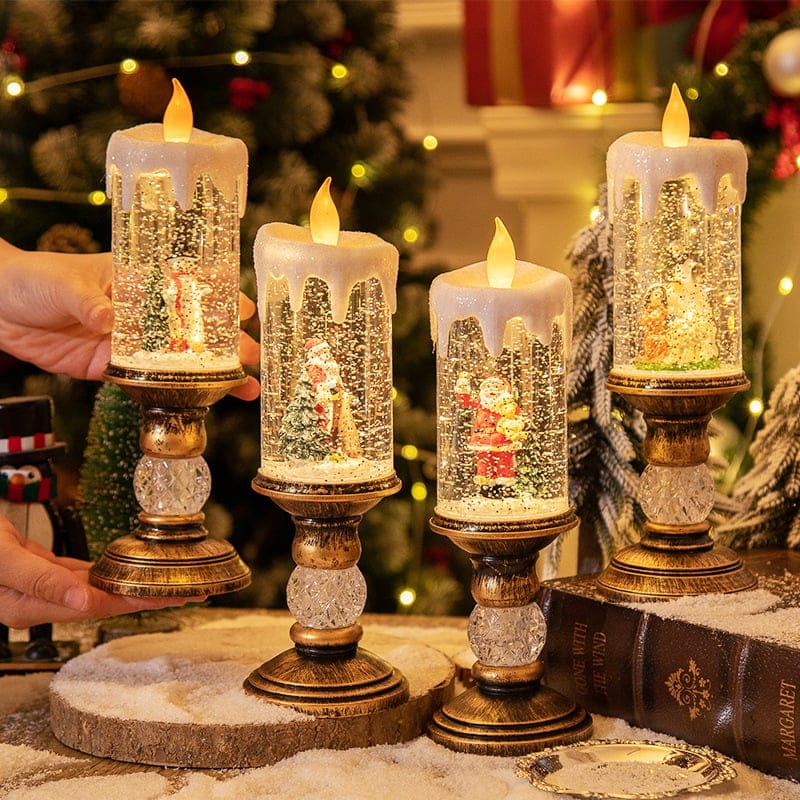 Christmas Promotion 50% OFFChristmas Candle Night Light