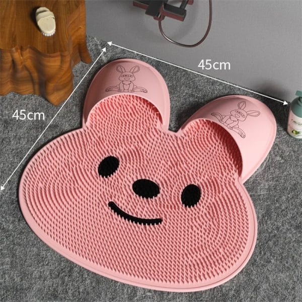 (🔥HOT SALE) - Silicone Rabbit Foot Rubbing Anti Slip Pad
