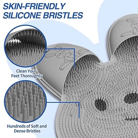 (🔥HOT SALE) - Silicone Rabbit Foot Rubbing Anti Slip Pad