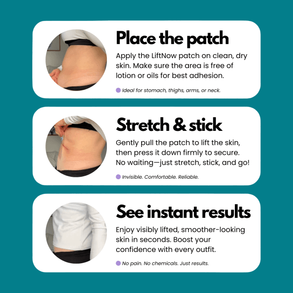 LiftNow™ Patches- Say goodbye to sagging skin and cellulite instantly