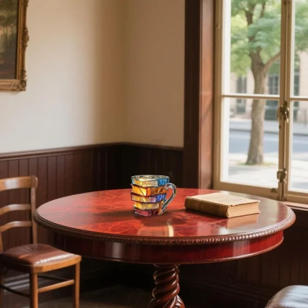 Handmade 3D reading happiness mug - Original